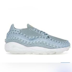 Nike Blue Air Footscape Woven Sneakers NWOT (Ice blue)